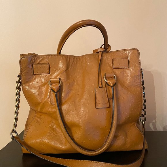 Michael Kors Faux Ostrich Bag - Picture 3 of 5